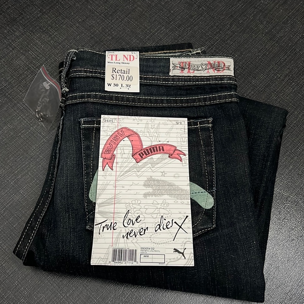 Women’s Evisu x Puma Skinny Jeans